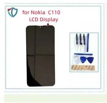 за Nokia C110 LCD дисплей със сензор за сензор със сензор за сензор със сензор за докосване Пълен монтаж