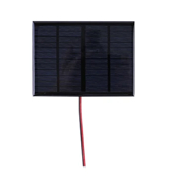 Мини слънчев панел DIY соларно зарядно модул Полисилициев борд Преносима външна батерия/зарядно за мобилен телефон