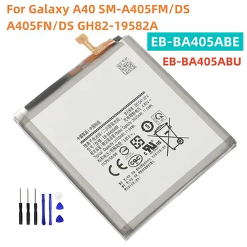 EB-BA405ABE EB-BA405ABU 3100mAh батерия За SAMSUNG Galaxy A40 2019 SM-A405FM / DS A405FN / DS GH82-19582A + Инструменти