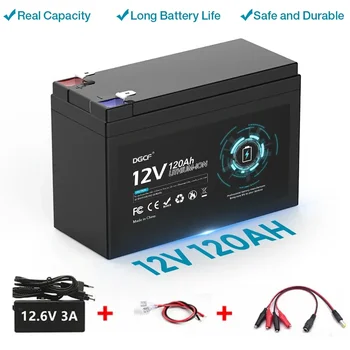 20231017 12V 120Ah Супер капацитет18650 литиева батерия За външно аудио, пръскачка, достъп за сигурност на хоста UPS аудио батерия