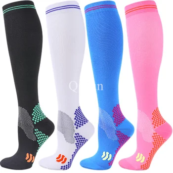 Работещи компресионни чорапи чорапи 20-30 mmhg компресионни чорапи жени медицински оток диабет разширени вени чорапи 