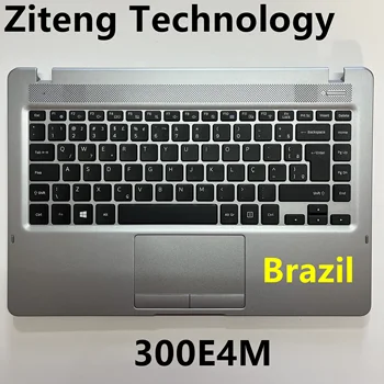 Нова Бразилия лаптоп клавиатура за Samsung NP300E4M 300E4M 300E4M-K01 лаптоп клавиатура C капак