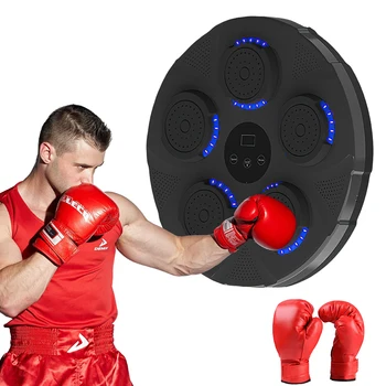 Смарт музика бокс треньор електронен отговор бокс машина стена висящи Sanda Sanda Sandbag с Bluetooth сензор за деца възрастни