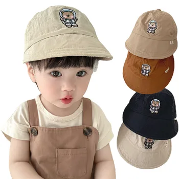 Нова лятна бебешка бейзболна шапка Baby Boy Sun Cap Бързо съхнещи капачки Шапки за козирка за малки деца Бебе Момиче SunCap
