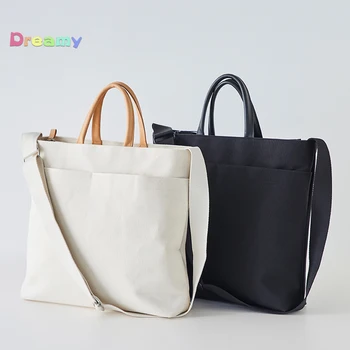 Ithinkso 2 начин платно голяма пазарска чанта за рамо чанта Crossbody чанти чанта за мъже & жени с цип & джобове, свободно време пътуване до работното място
