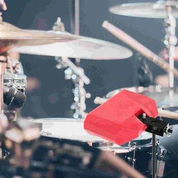 Drum Kit Аксесоари Квадратна клапа Латински перкусии Преносими аксесоари за барабанна музика Drum Cowbell Durable Drum Accessories