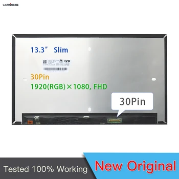 P/N L92715-ND2 1920*1080 FHD X133NVFF R0 13.3 Тънък IPS тесен граничен лаптоп екран LCD дисплей 30 пина