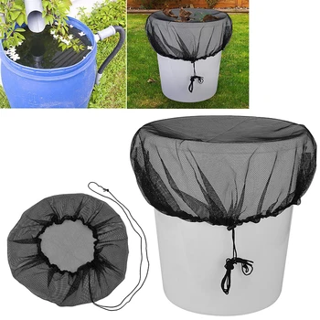 Mesh капак мрежа за дъжд барели събиране на вода кофи резервоар дъждовна капка събиране инструмент против комари защита на водата