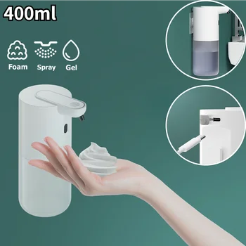 Инфрачервена индукционна автоматична ръчна шайба Електрическа пяна сапунен дозатор Punch Free Sanitizer Кухненски аксесоари