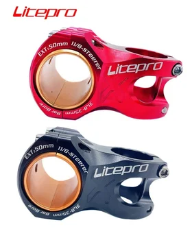 Litepro AM FR DH стъбло за планински велосипеди 31.8mm 35mm кормило 28.6mm вилица алуминиева сплав куха ултралека велосипедна дръжка