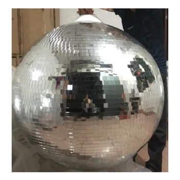 Лятна декорация висяща огледална топка декоративна стъклена топка60 70 80 90см за Къща Вила Магазин Мол шоурум витрина дисплей