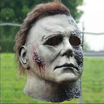 Майкъл Майърс маска 1978 Хелоуин филм латекс маска реалистична маска на ужасите страшно косплей маска костюм парти маска
