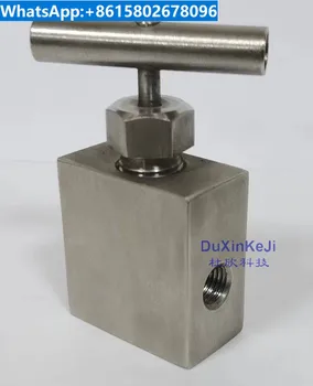 Игла клапан тръба клапан фитинги, ръкав тип тръба клапан фитинги, високо налягане ръкав тип клапан фитинги DX-WFS-2-3Orange червено