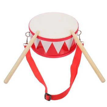 of Percussion Toy Snare Drum Early Learning Education Toy Percussion Snare Drum Children's Toy Two-sided Snare Drum