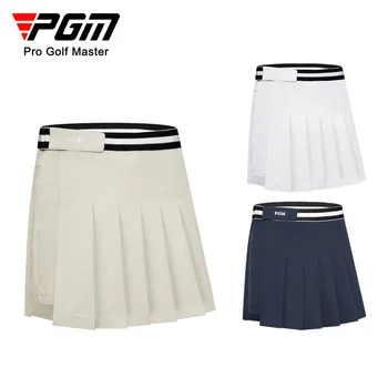 PGM 2 в 1 жени голф поли + шорти спортна пола панталони еластичен колан плисирана пола QZ087