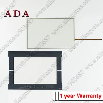 за NA5-12U101B сензорен екран панел стъклен дигитайзер за Omron NA5-12U101B сензорен екран и предно наслагване защитно фолио