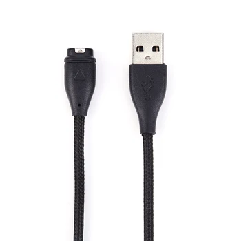 50/100cm зарядно кабел резервни части найлон плетен кабел за зареждане адаптер преносим USB зарядна линия за Garmin Fenix 6 5 5X