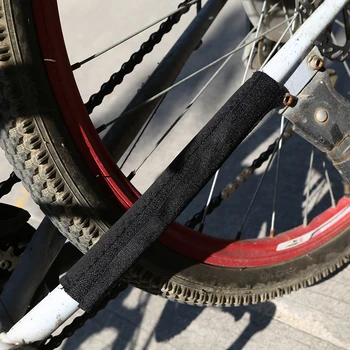 Велосипедна рамка Протектор за верига Колоездене Предна вилица защита Guard Wrap Covers
