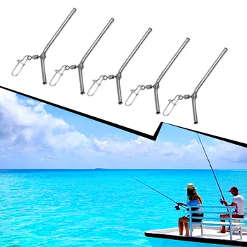5Pcs/Lot риболовен баланс конектор високо качество малък стил месинг тръба морски риболов баланс 50/70/90mm риболовни принадлежности