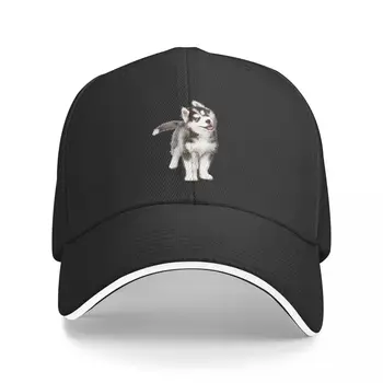 Нов портрет на Помски - подарък за любовник на Помски - сладко кученце бейзболна шапка риболовни шапки детска шапка шапки жена