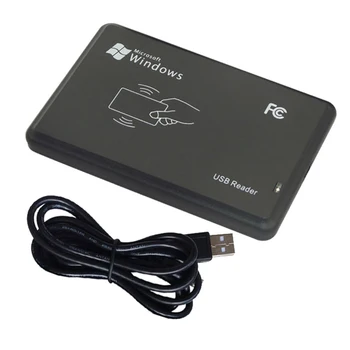 Em4100 Tk4100 Четец на смарт карти ID Безконтактен контрол на достъпа за смарт карта USB порт S Rfid четец 125khz Se чувствителност