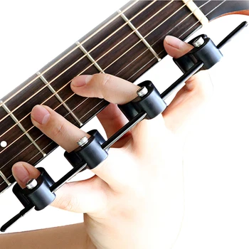 Finger Span Обучение Ръкохватки Пиано Finger Trainers Grip Guitar Hand Trainer Guitar Beginners Finger Exerciser