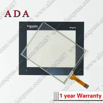 Touch Glass Screen Panel Digitizer for Schneider XBTGT2930 XBTGT2330 Сензорен панел с предно наслагване защитно фолио
