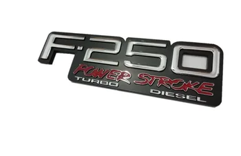 2pcsx ABS пластмаса F-250 F250 POWER STROKE кола стикер емблема емблема значка емблема емблема емблема