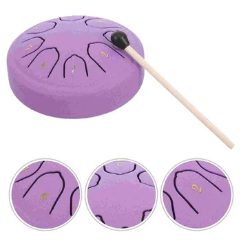 Мини ефирен барабан начинаещ стоманен език перкусионен инструмент детски образователна играчка музикален титан