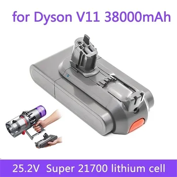 Ново за Dyson V11 батерия абсолютна V11 животинска литиево-йонна прахосмукачка акумулаторна батерия Супер литиева клетка 38000mAh