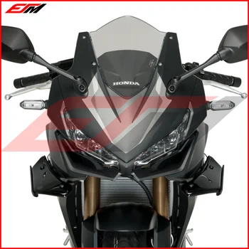 Подходящ за HONDA CBR500R 2021 2022 2023 CBR-500R 19-23 Мотоциклет Спорт Притискаща сила Спортни странични спойлери Аеродинамичен дефлектор на крилото