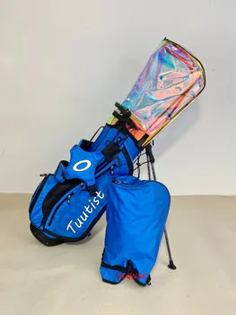 2024 Нова чанта за голф жени мъже голф стойка чанта ултра лека водоустойчива тъкан двойна шапка