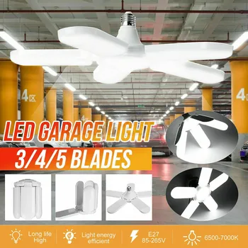 широко приложение 2835leds Led гараж светлина енергоспестяващи бял магазин таван лампа осветление декорация LED крушки лесен за инсталиране
