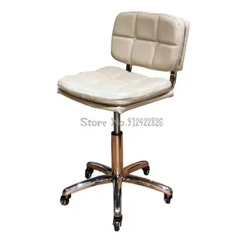 Специална табуретка за салон за красота стол за нокти обратно стол ротационен повдигащ бар стол взривозащитена пейка