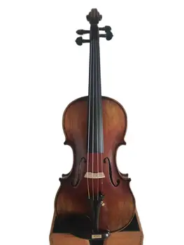 NEW 4/4 цигулка Guarneri модел кленов гръб смърч отгоре ръка направи хубав звук K2655