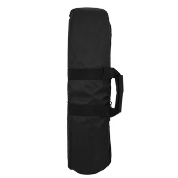 Черен найлон сгъстен статив чанта рамо чанти чанта за носене торбичка фотография оборудване за светлина стойка чадър плъзгач монопод