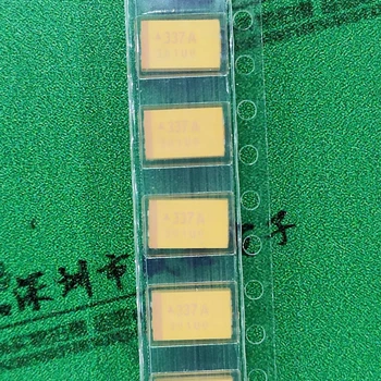 10PCS/LOT Нов оригинален чип тантал кондензатор тип D (7343)330uF 16V TAJD337K016RNJ ситопечат 337C ±10%