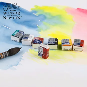 Winsor & Newton Cotman Акварелни бои Solid Half Pan Mini Small