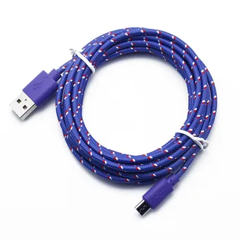 LULU Fash кабел за данни за зареждане USB кабел нов течен гъвкав лепило USB микро кабел зарядно устройство