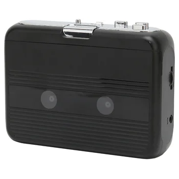 Портативен Bluetooth касетофон с поддръжка на слушалки Функция за автоматично обръщане 3.5mm интерфейс FM радио стерео касетофон