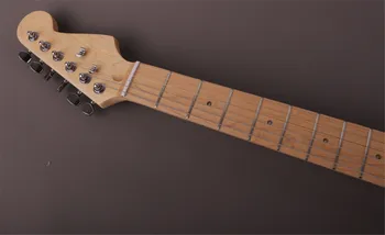 Добро качество ST акрилна електрическа китара със синя светодиодна светлина electricas електро електрик китара guiter guitarra gitar китари