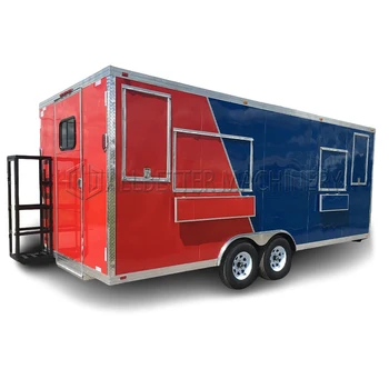 Allbetter бързо хранене камион ремарке за продажба САЩ Mobile Food Cart напълно оборудвано оборудване храна камион доставчици