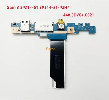 17A86-2 448.0DV04.0021 За Acer Aspire SP314 SP314-51 SP314-52 USB Sound AUDIO платка с кабел