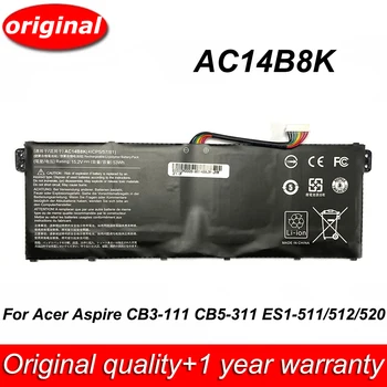 Нова AC14B8K батерия за лаптоп 15.2V 53Wh за Acer Aspire ES1-131 ES1-311 CB5-311 V3-371 ES1-511 ES1-512 E5-771G R3 R5 B115-MP Серия