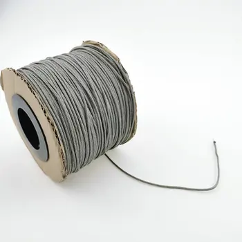 1 метър китарна верига заваряване Екраниран плетен проводник Едножилен 1C Сигнален свързващ кабел