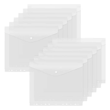 20 пакет пластмасови папки портфейли,A4 ясни пластмасови папки документи файлове за училище и офис консумативи,писмо размер