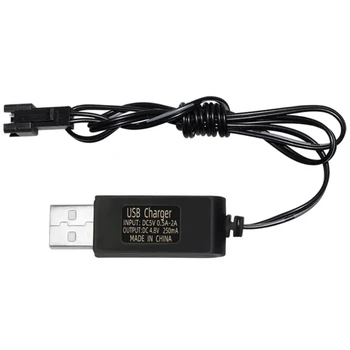 4.8V Ni-Cr Ni-MH USB кабел за зареждане 2P Adpater щепсел за дистанционно управление за Ca
