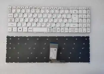 Нова Япония за ACER Aspire A315-42G A315-54K A315-55G SF315-51 SF315-51G NoBacklight бял черен печат лаптоп клавиатура