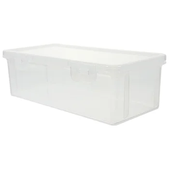  Кутия за хляб Непропусклива кутия за съхранение на хляб Crisper Удобен за храна (850ml)