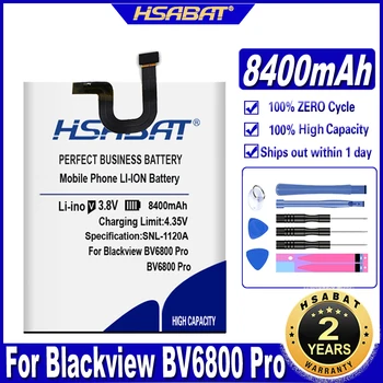 HSABAT 726280P 8400mAh батерия за Blackview BV6800 / BV6800 Pro батерии